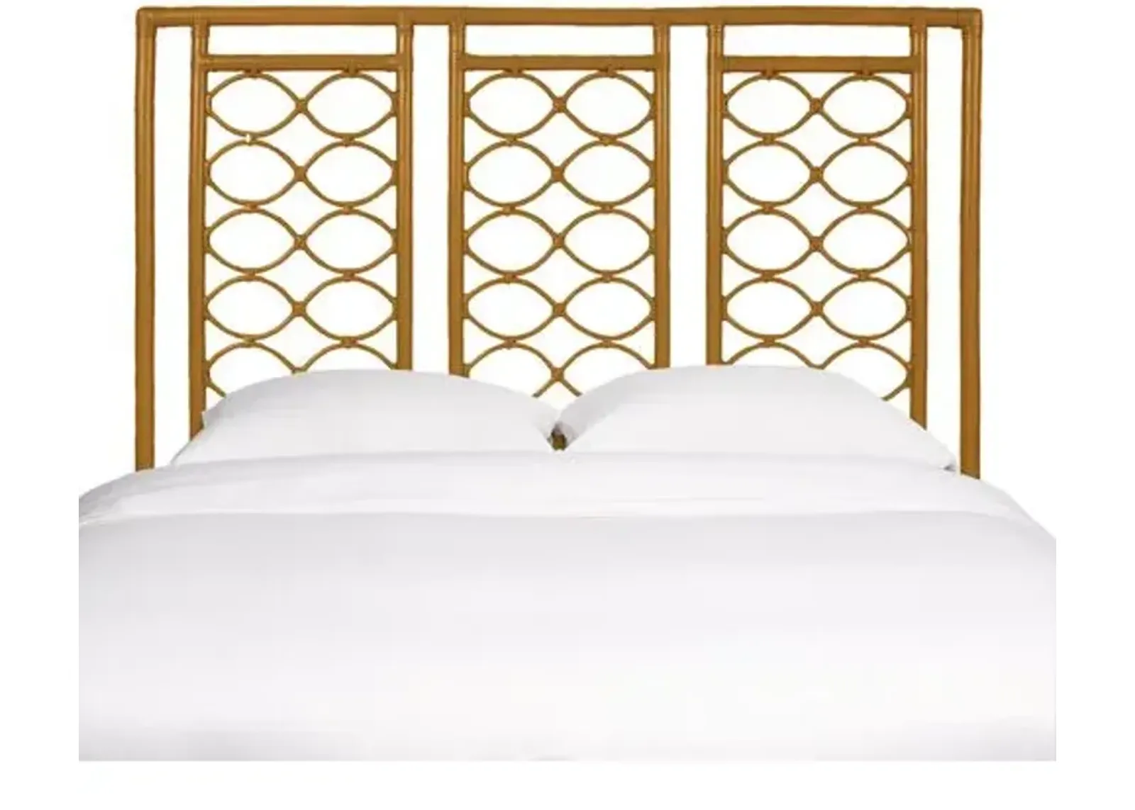 Infinity Headboard - Camel Brown