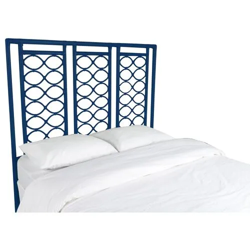 Infinity Headboard - Navy Blue