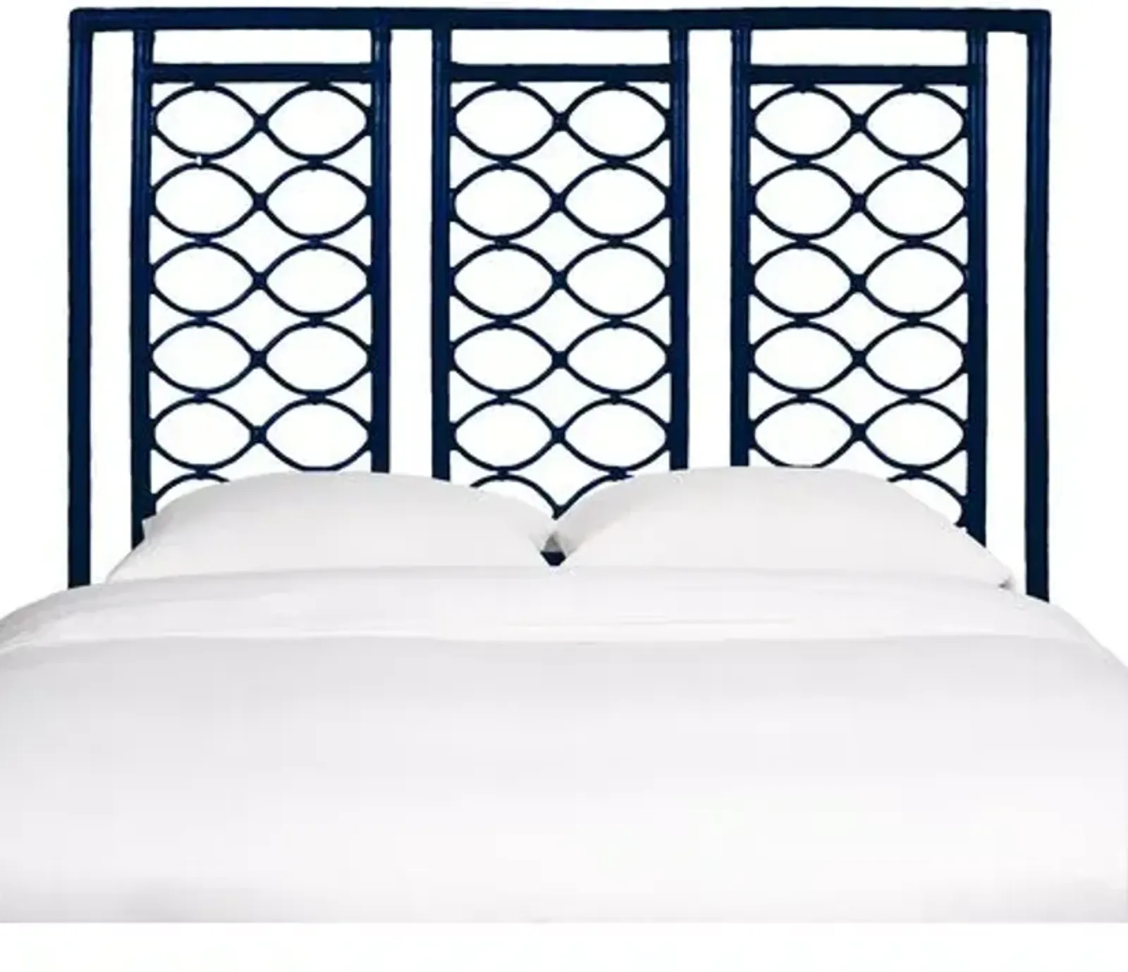 Infinity Headboard - Navy Blue