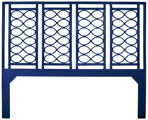 Infinity Headboard, Navy Blue