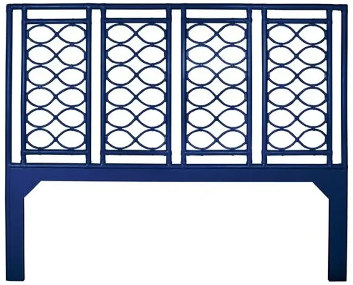 Infinity Headboard - Navy Blue