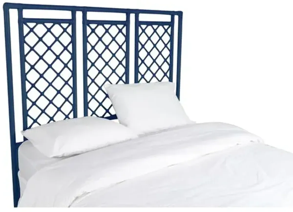 Dakota Headboard - Navy Blue