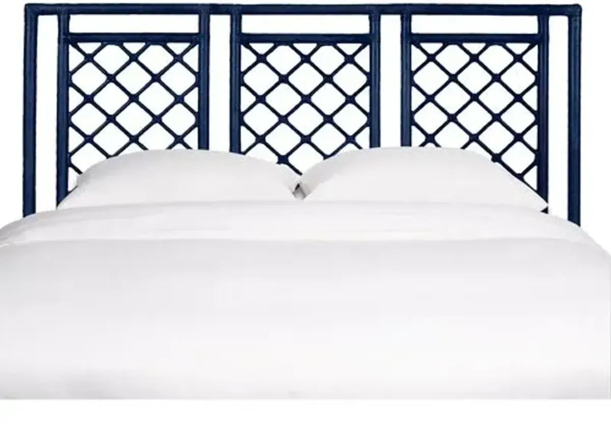 Dakota Headboard - Navy Blue