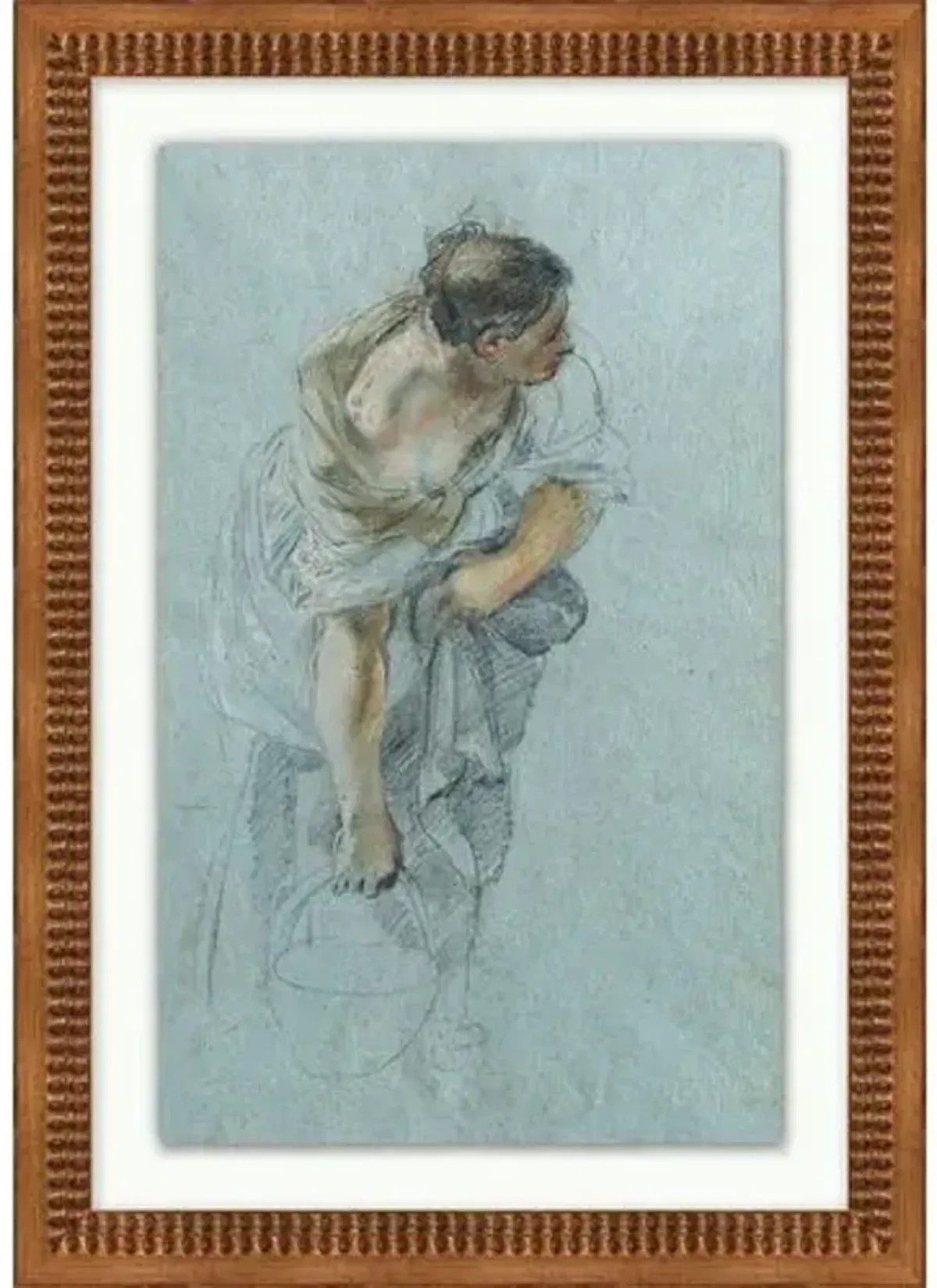 Female Study - Blue