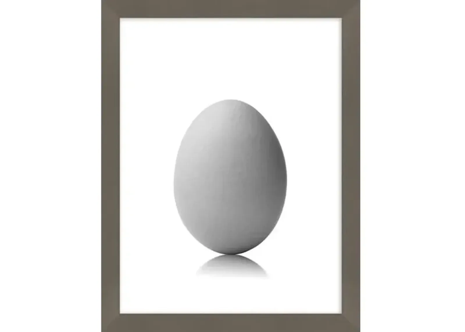 Minimalist Egg 1 - Gray