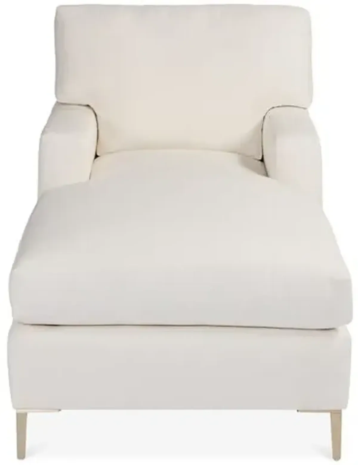 Hinton Chaise - Ivory Crypton - Comfortable, Sturdy, Stylish, Eco-Friendly, Eco-Friendly