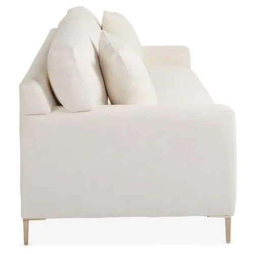 Hinton Sofa - Ivory Crypton