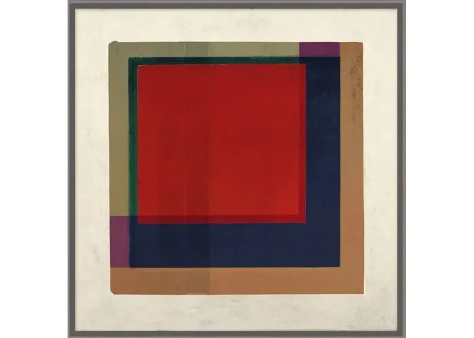 Lillian August - Overlapping Color 1 - Red