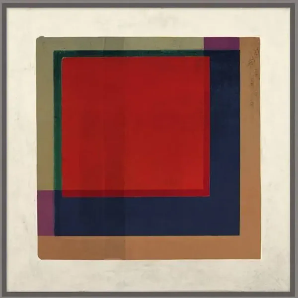 Lillian August - Overlapping Color 1 - Red