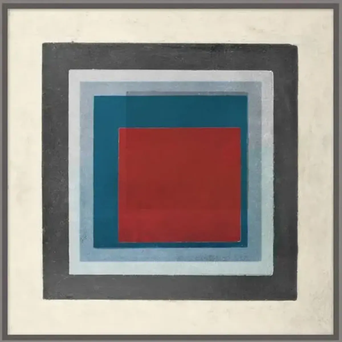 Lillian August - Overlapping Color 2 - Red