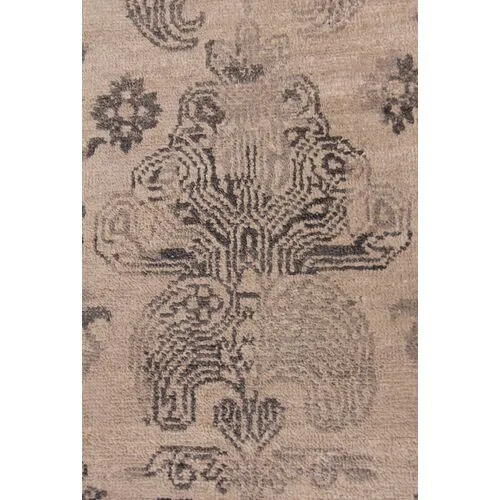 Libby Hand-Knotted Rug - Ivory - Exquisite Rugs - Ivory