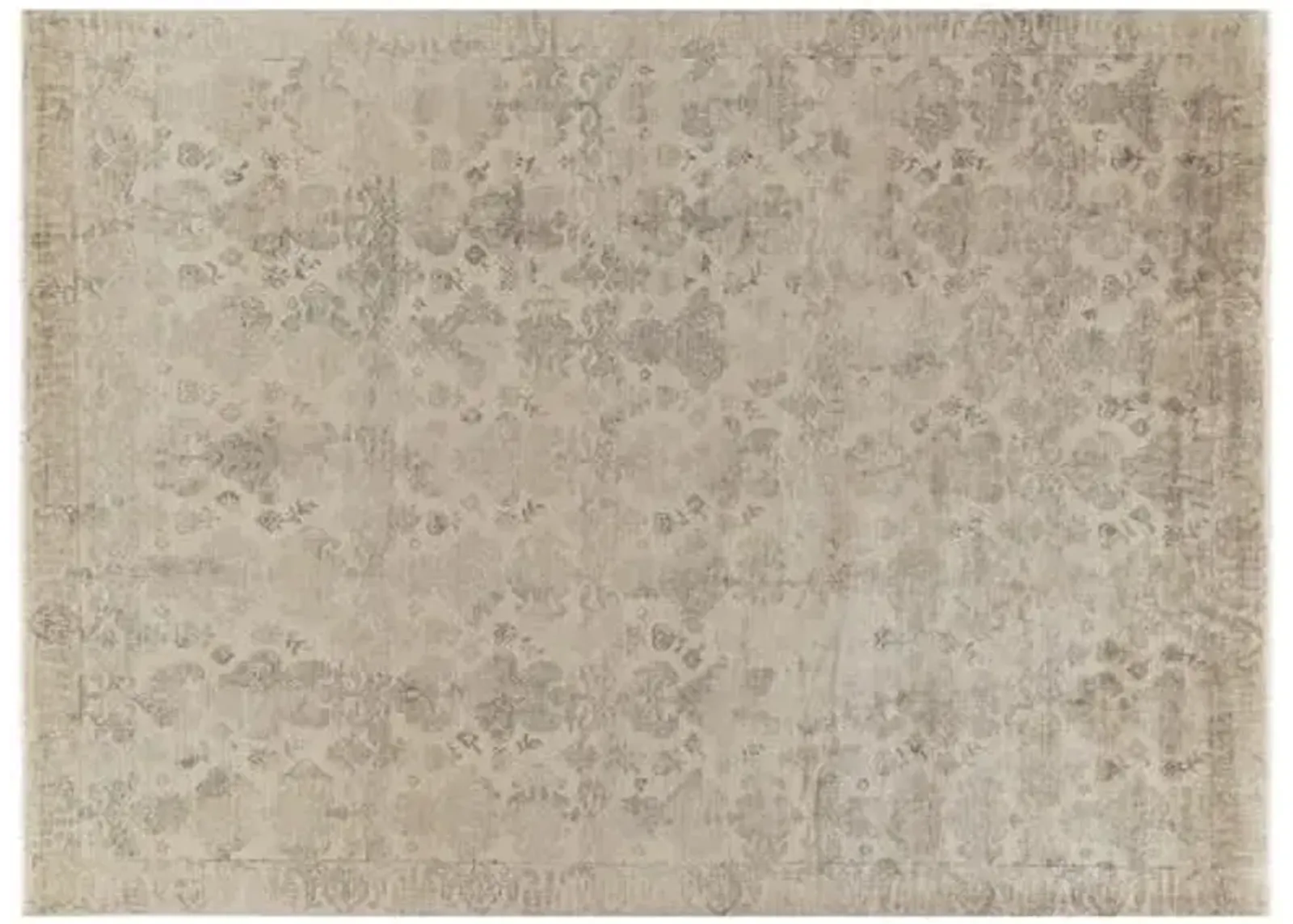 Libby Hand-Knotted Rug - Ivory - Exquisite Rugs - Ivory