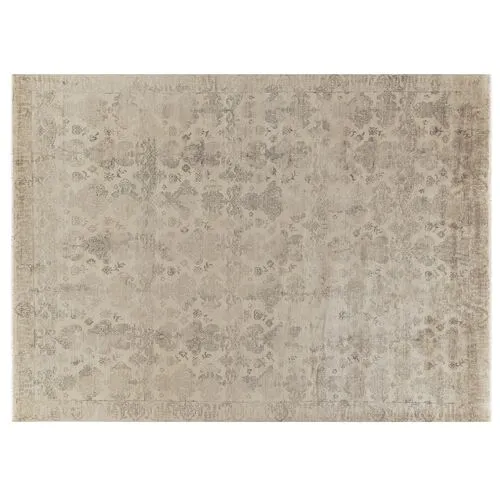 Libby Hand-Knotted Rug - Ivory - Exquisite Rugs - Ivory