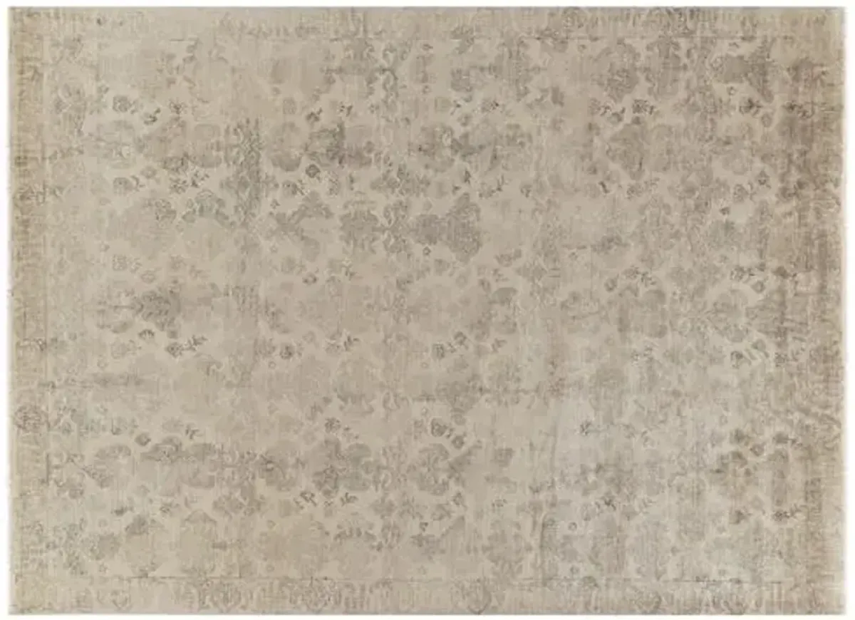 Libby Hand-Knotted Rug - Ivory - Exquisite Rugs - Ivory