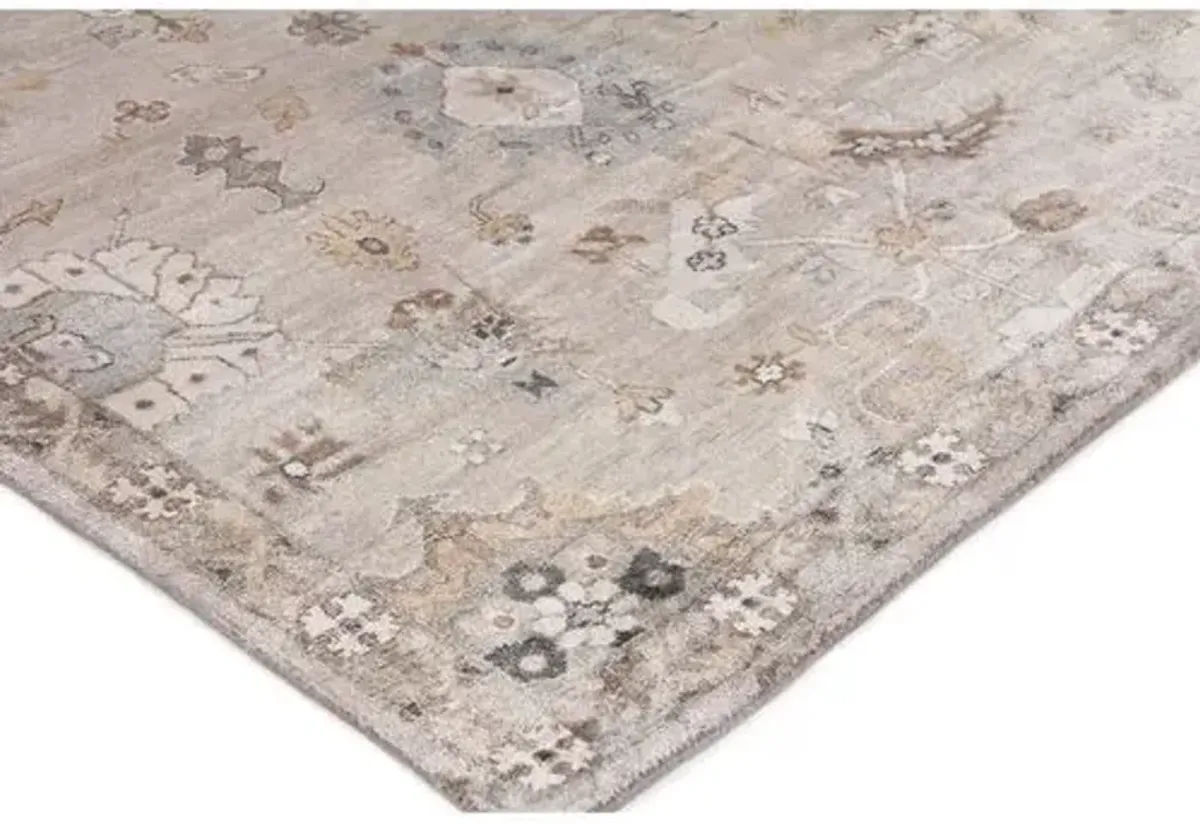 Helen Hand-Knotted Rug - Ivory - Exquisite Rugs - Ivory