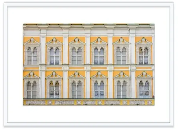 Richard Silver - Kremlin Building - Moscow Photograph - Yellow