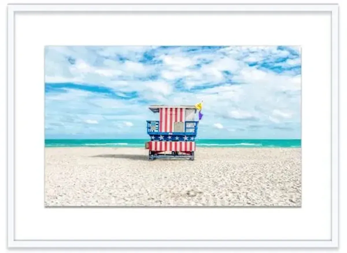 Richard Silver - Lifeguard Chair - Miami I - Blue