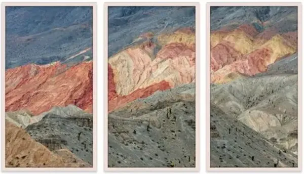 Richard Silver - Salta Mountains II Photograph - Red