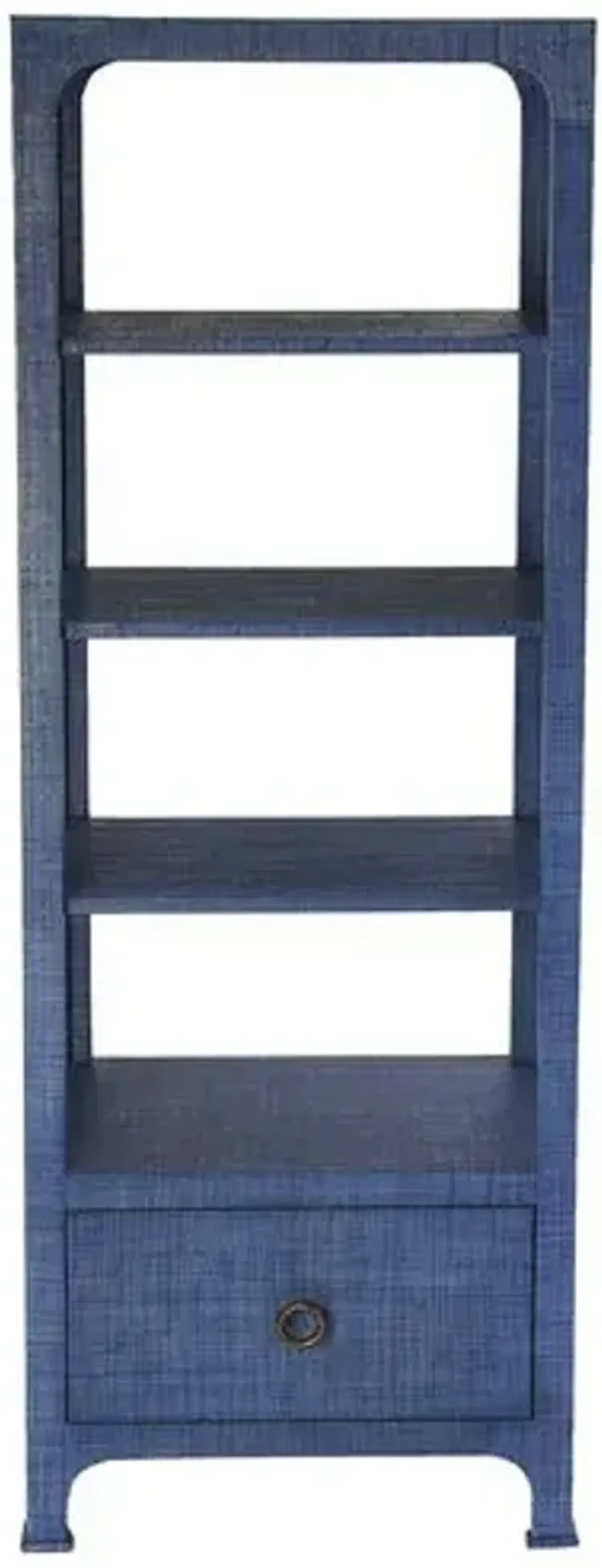 Kos Raffia tag re - Blue