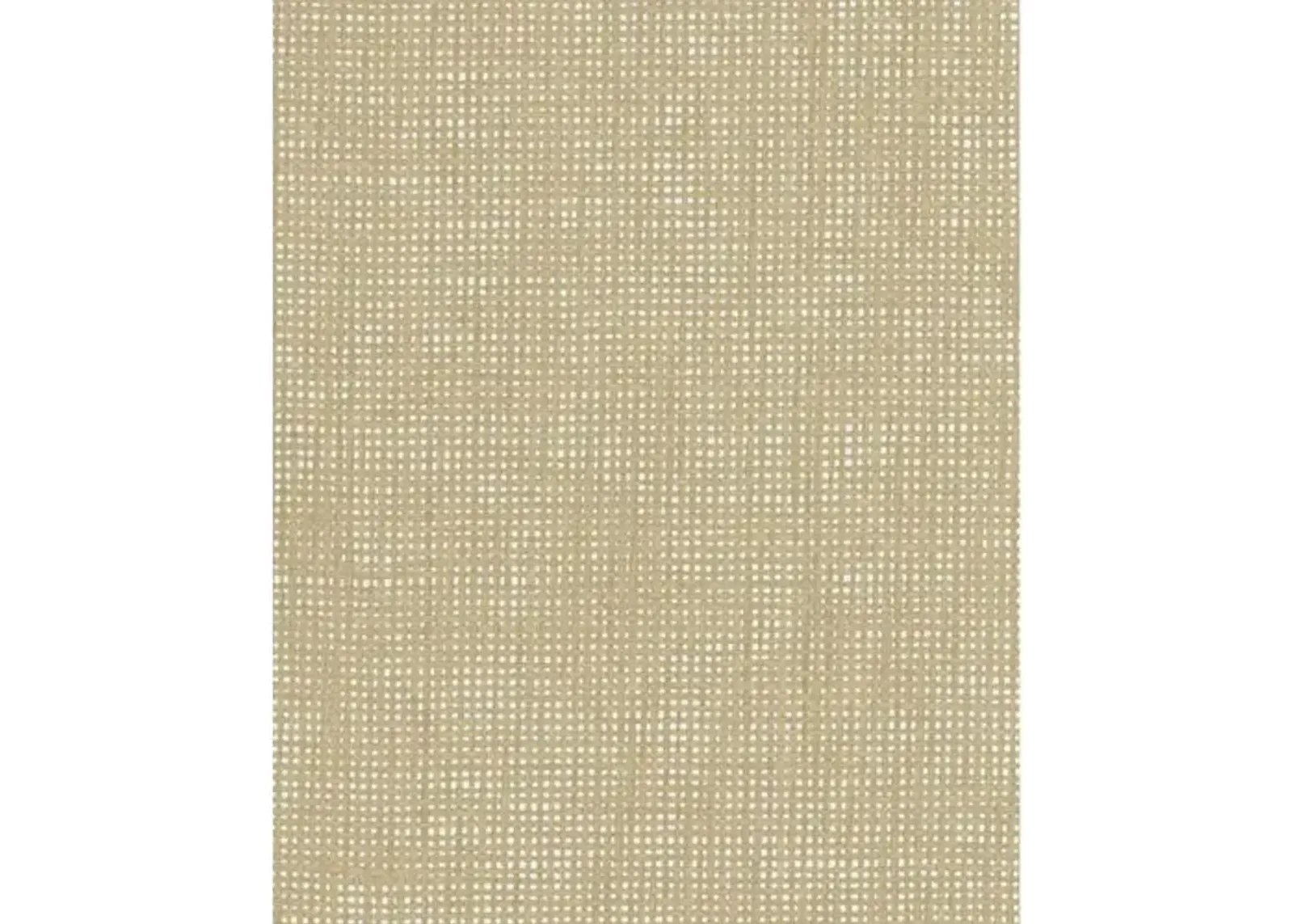 Crosshatch Woven Wallpaper - Beige