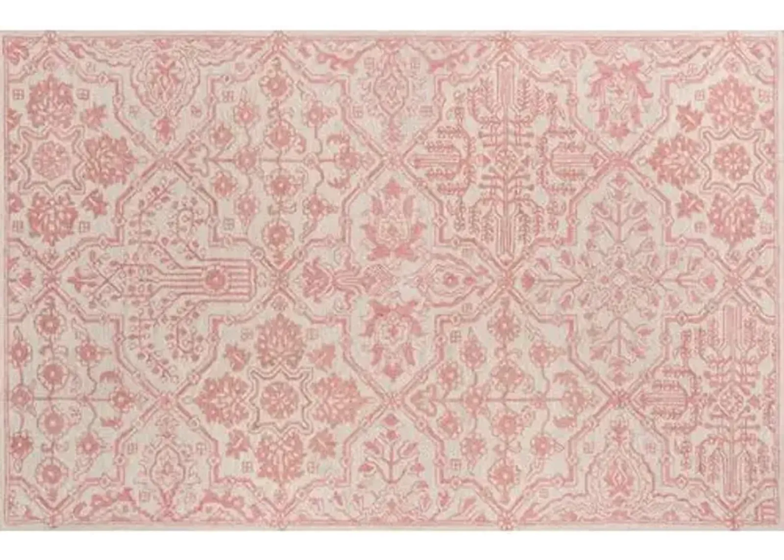 Dallah Rug - Pink - Pink