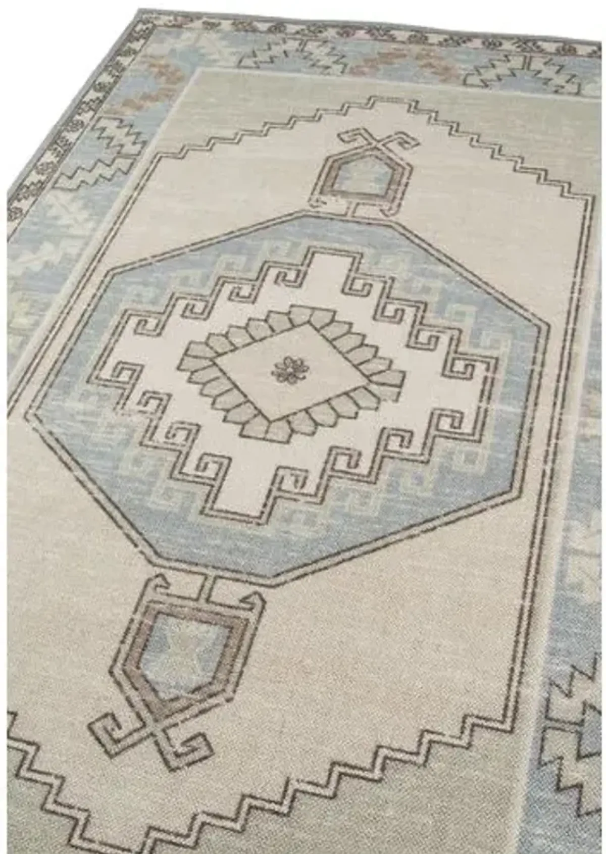 Karima Rug - Light Blue - Blue