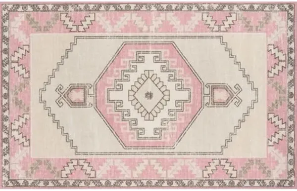 Karima Rug - Pink - Pink