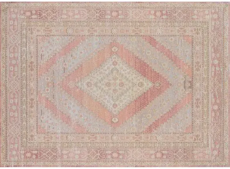 Amira Rug - Pink - Pink