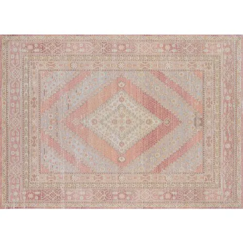 Amira Rug - Pink - Pink