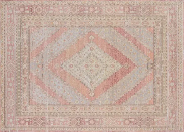 Amira Rug - Pink - Pink