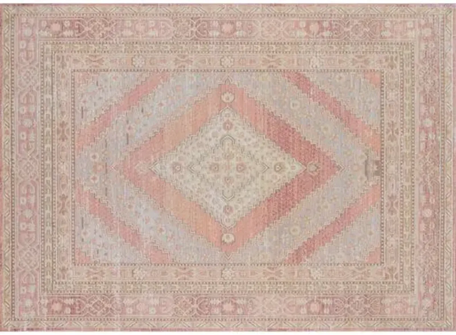 Amira Rug - Pink - Pink