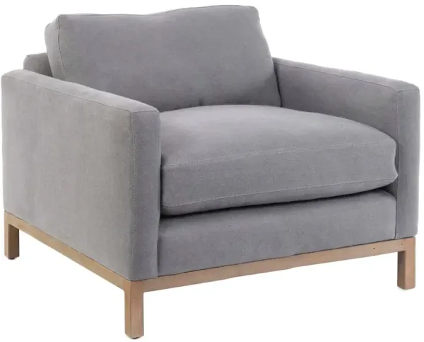 Dufton Club Chair, Grisalle Linen