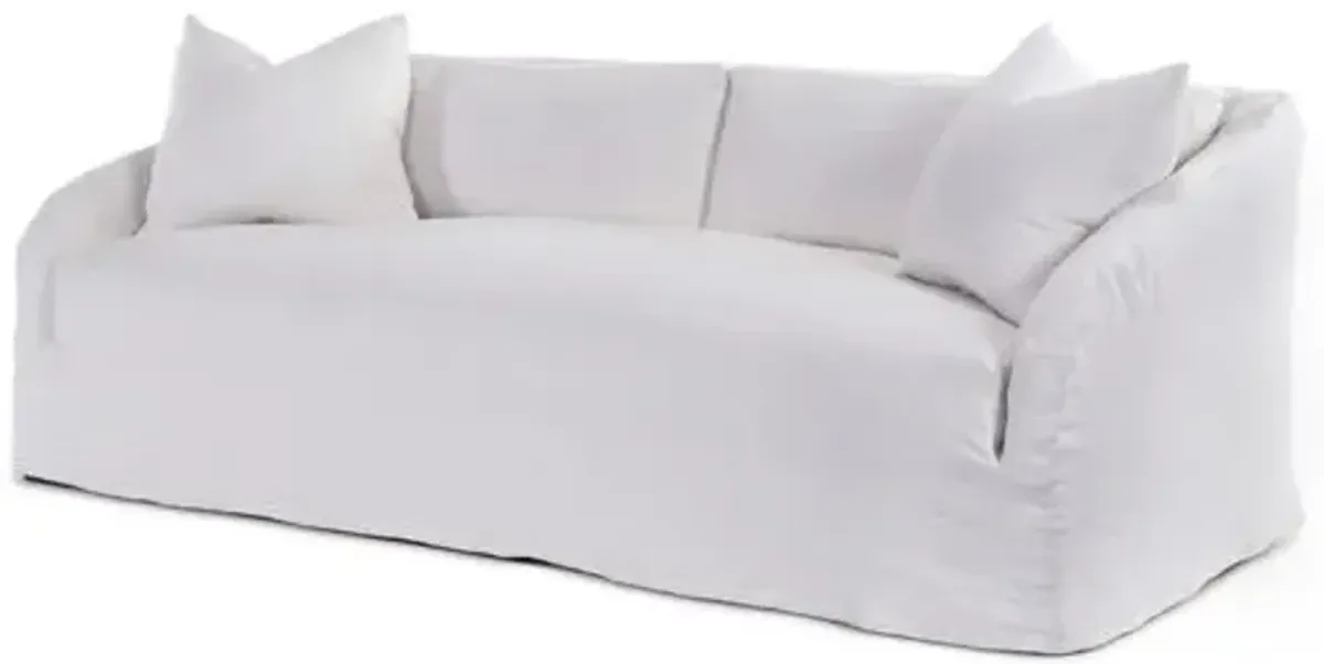 Reilly Slipcover Sofa - Ivory Linen - Community