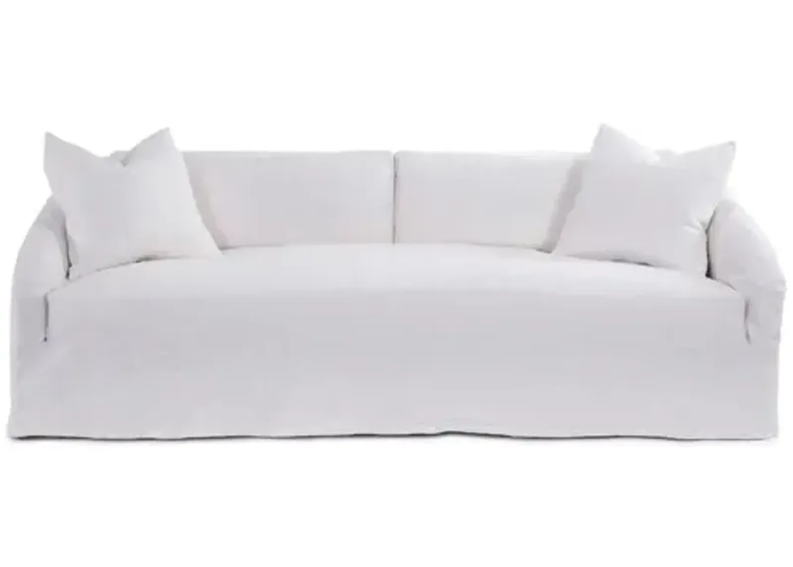 Reilly Slipcover Sofa - Ivory Linen - Community