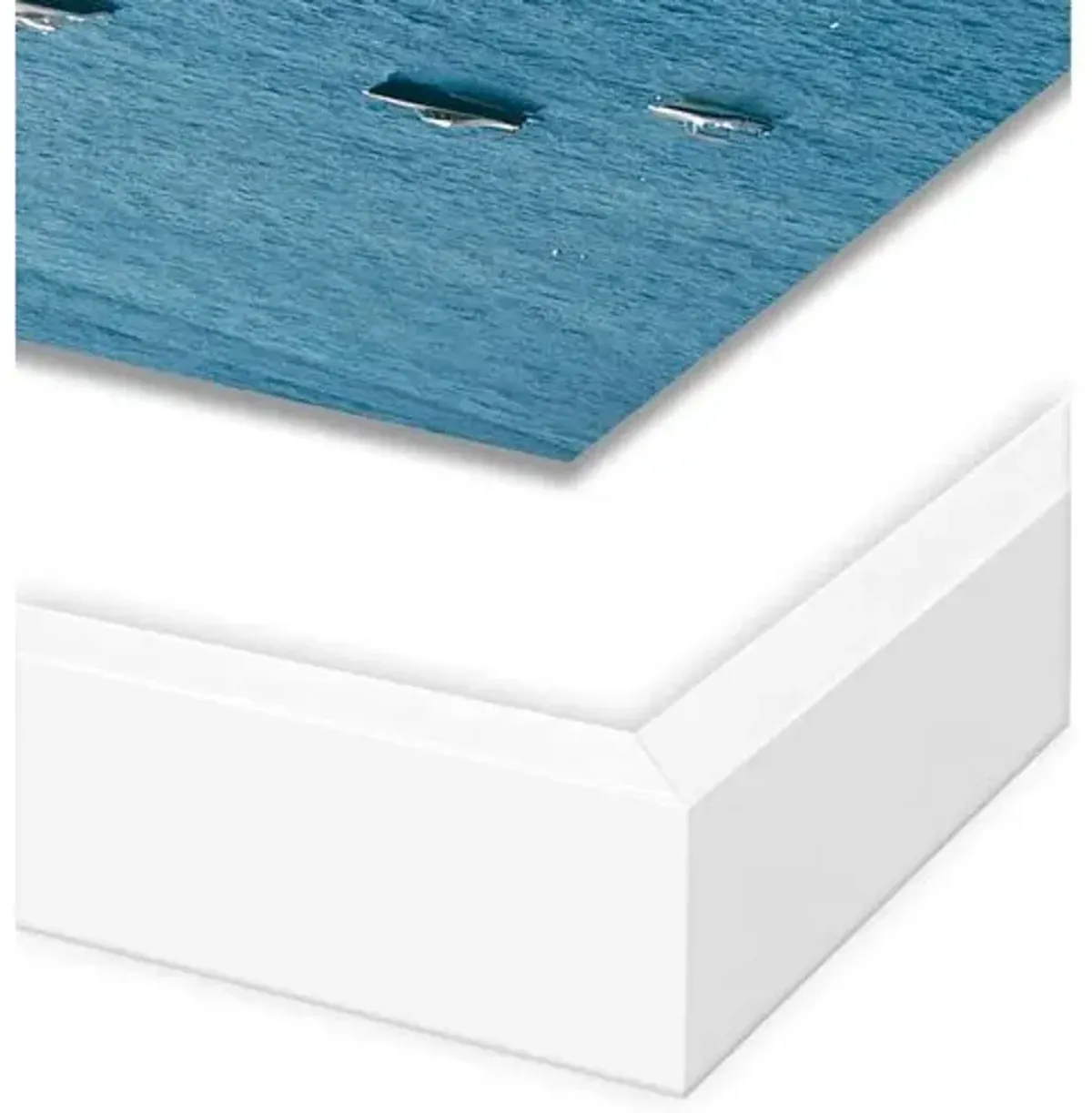 Natalie Obradovich - Fornillo Spiaggia Photograph - Blue