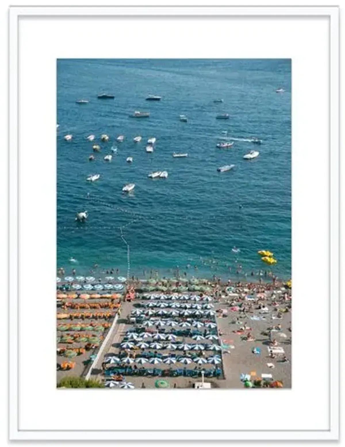 Natalie Obradovich - Fornillo Spiaggia Photograph - Blue