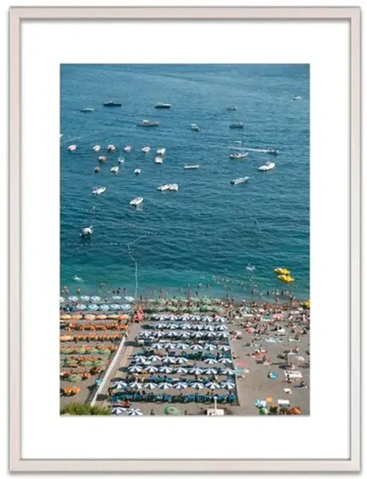 Natalie Obradovich - Fornillo Spiaggia Photograph - Blue