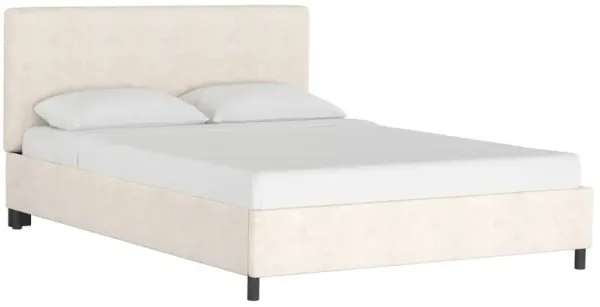 Novak Linen Platform Bed