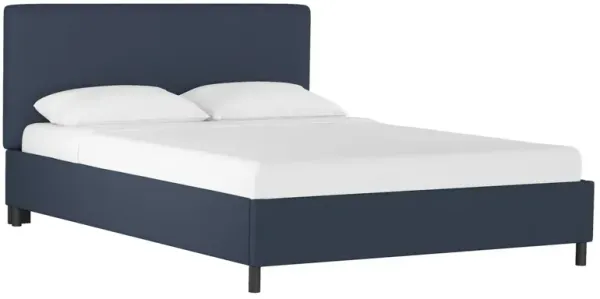 Novak Linen Platform Bed