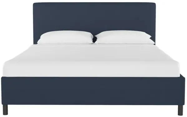 Novak Linen Platform Bed