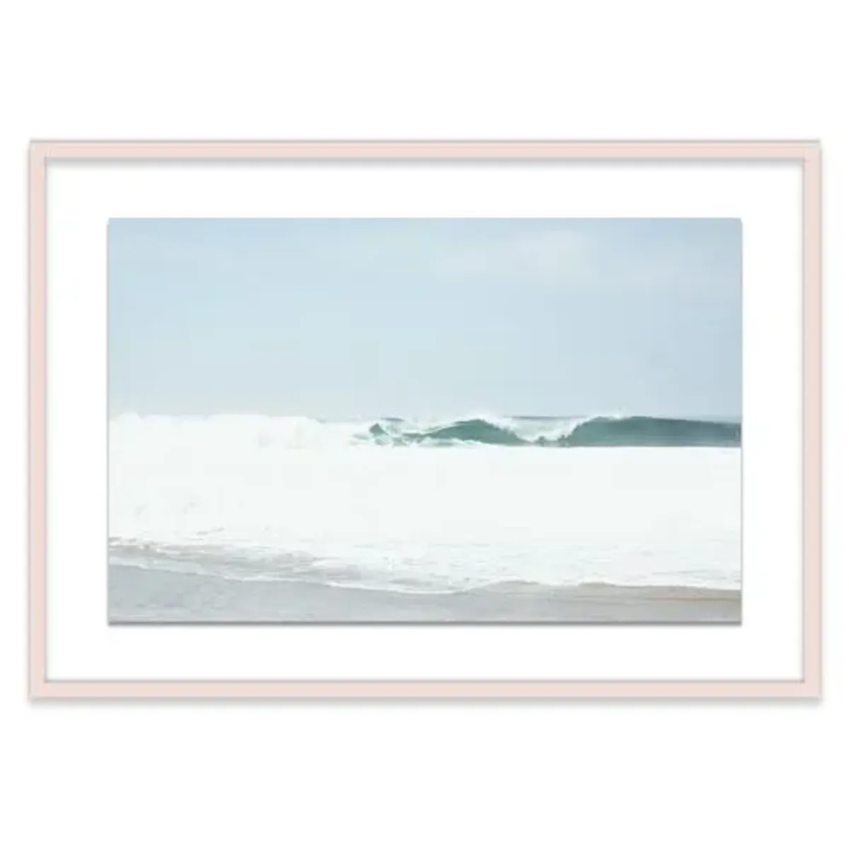 Christine Flynn - Wave Photograph - Blue