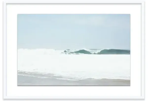 Christine Flynn - Wave Photograph - Blue