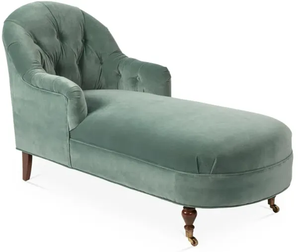 Marlowe Chaise, Jade Velvet