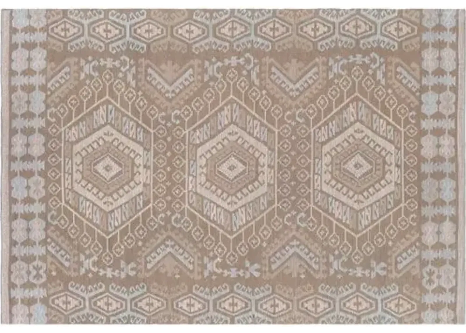 Hadley Outdoor Rug - Gray - Brown - Brown