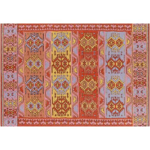 Dauner Outdoor Rug - Bright Red - Red
