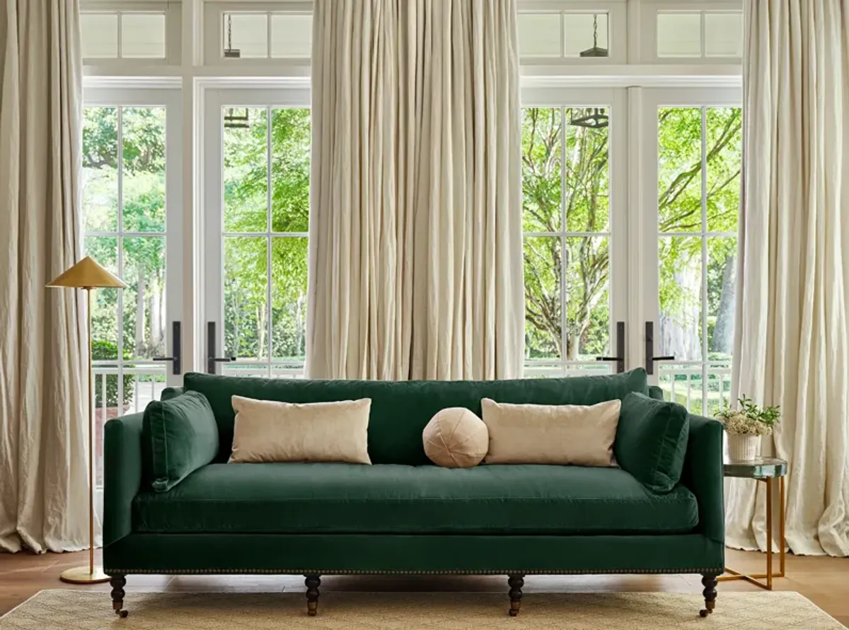 Margot 90" Velvet Sofa