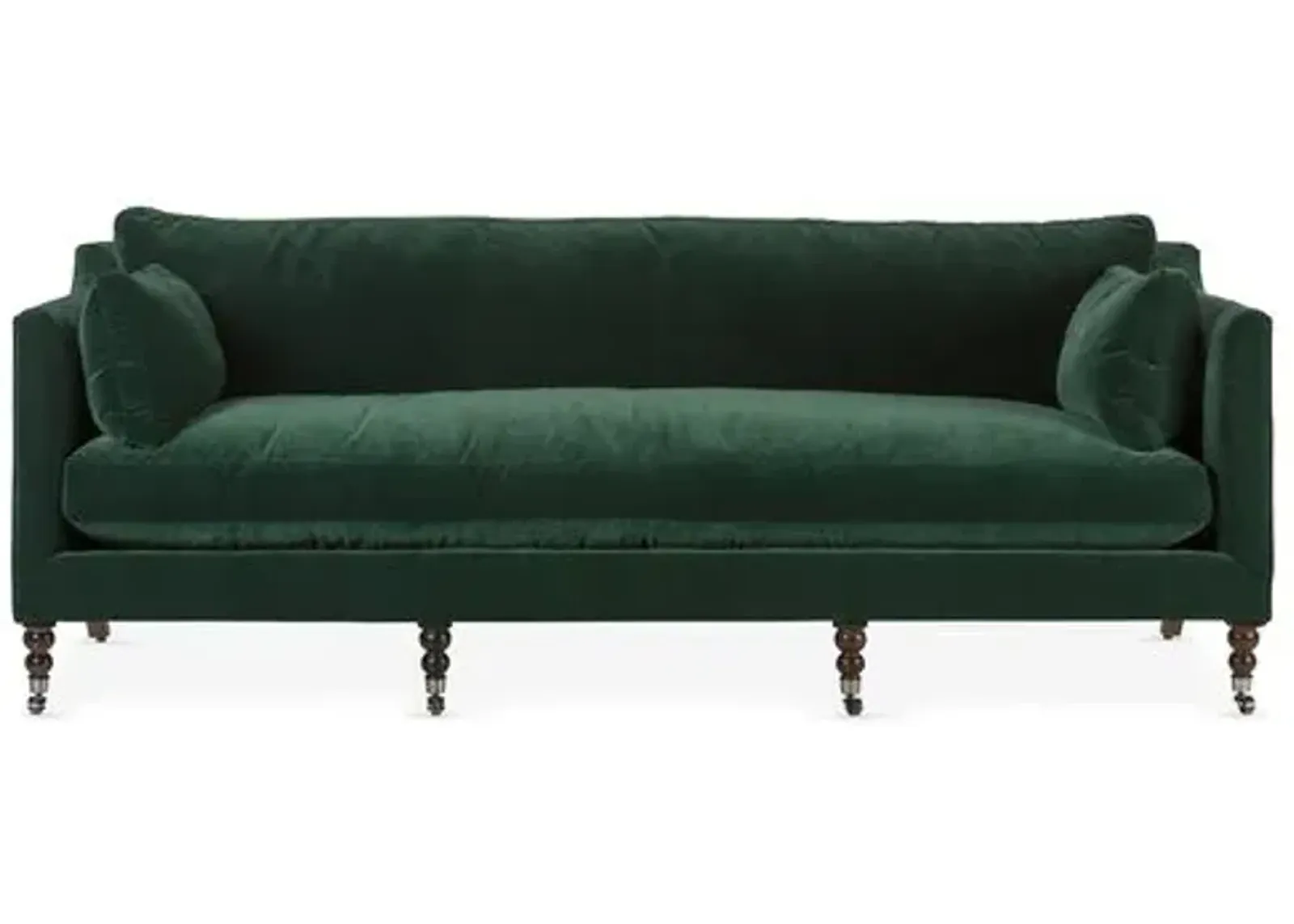 Margot 90" Velvet Sofa