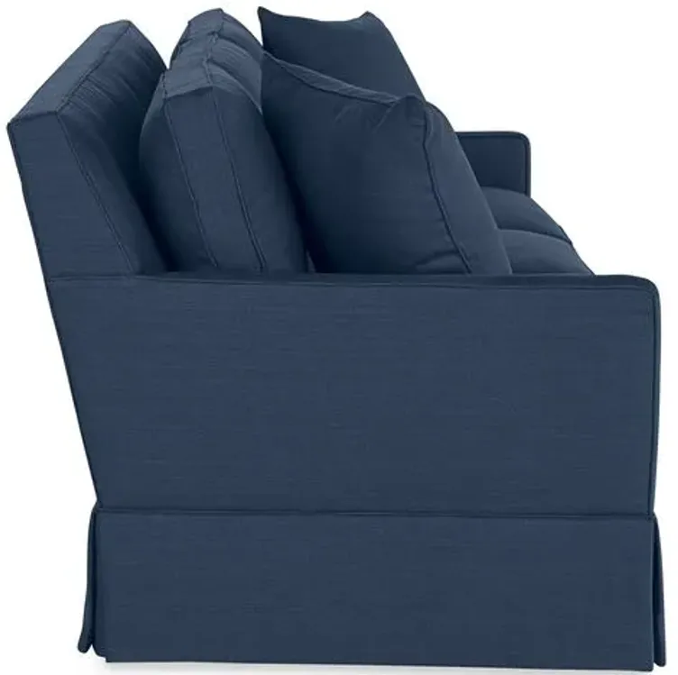 Auburn Sofa - Indigo Linen - Miles Talbott