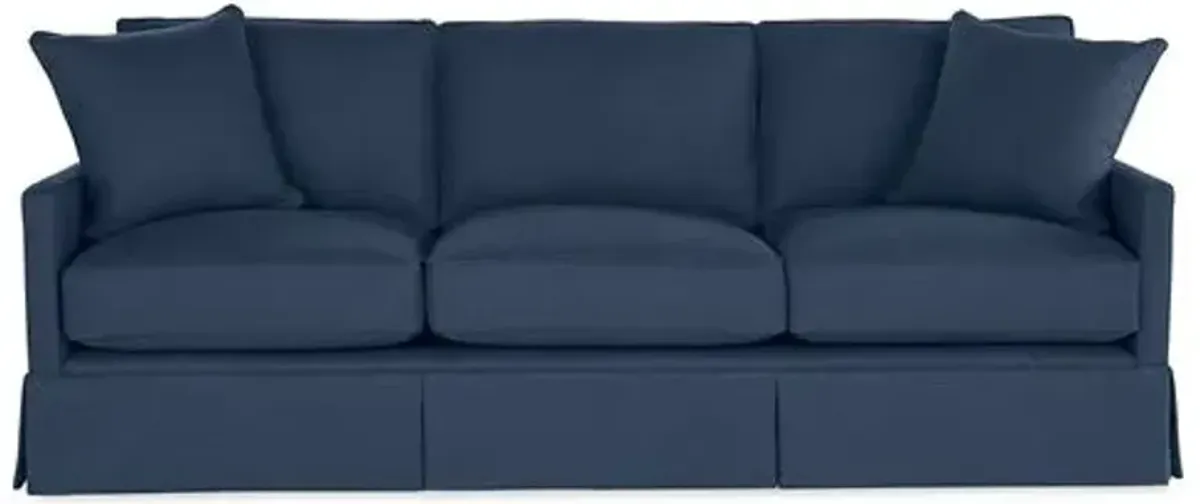 Auburn Sofa - Indigo Linen - Miles Talbott