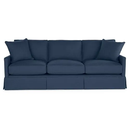 Auburn Sofa - Indigo Linen - Miles Talbott